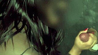 wife sucking strangers in glory hole of swing house