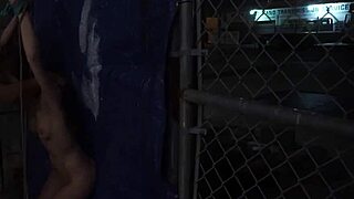 Teen Mirror Dildo Masturbation And Hardcore Doggy Style Rough Outdoor