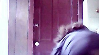 Deep anal insertion with toys