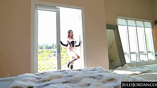 Hitomi Oki Gives Cumshot Facial To Her Milf Husband And Toys Herself Afterward