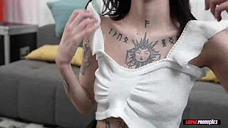 i love this tattooed slut taking a hard pounding