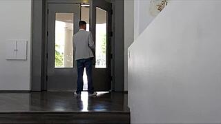 classy jennifer white, does she take cock deep into her tight pussy?