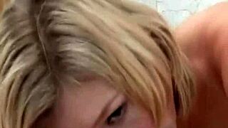 Blonde Gets Deep Anal Fuck Caught On Hidden Phone, So Intense