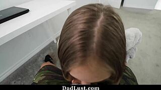 Stepdaughter discovers the experience with daddy is better than imagined in Dadlust POV