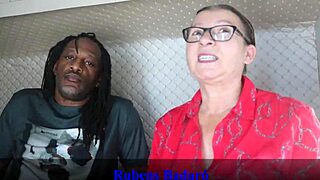 Black Guy Fucks Grandma's Pussy In Motorhome On Sao Paulo Streets