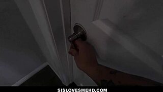 Tiny Redhead Stepsister Orgasms Repeatedly on Stepbrother's Big Cock POV - Amber Stark and Joshua Lewis