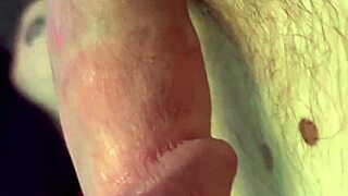 Handy Handjob With Monster Cock Close Up