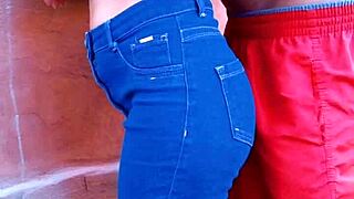 Anal with hot maid outdoors 😈