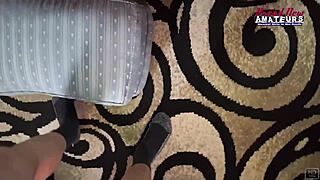 busty redhead squirts and sucks