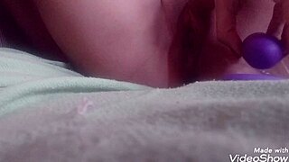 watch this milf masturbate with a plug and vibrator