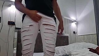 ansima moaning loudly as she rides that huge cock and gets fingered 😍