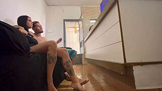 Have you seen this metflix video where he eats her pussy and cums on it?