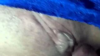 I adjust panties for intimate anal encounter