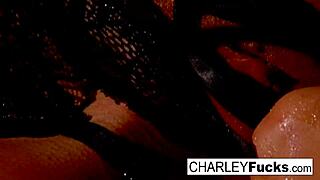 charlie and capri are having some slippery wet fun together, it's so sexy