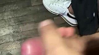 Masturbating to married lady's video. Big tits and ass.