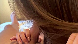 Rough anal sex with brunette 😈