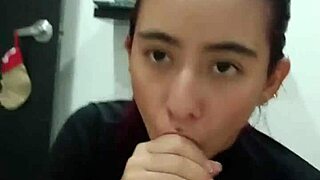 i let my stepsister in and gave her amazing oral until i came in her mouth