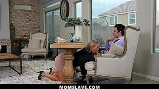 My Freeuse Wife Sucking My Cock Under the Desk While I Talk with My Boss - Momslave: Rough Sex Boobs Missionary Big Ass Deepthroat Blonde Cheating Muff Diving.