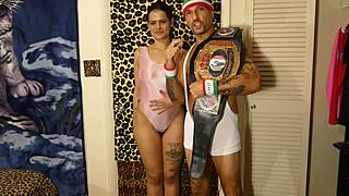 Pornstar Champion Wrestling Women