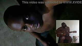 Blogging topless outdoors in beautiful summer weather.