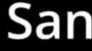 Giggles' Feet Get Sandy At Beach