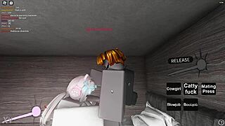 Two whores on Roblox get fucked in detailed scenes