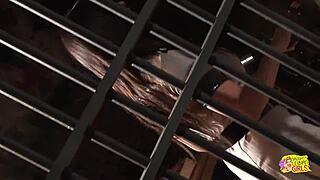 Boss declares lesbian sex with big-titted brunettes focusing on clits