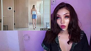 Linda Rubia Teen 18+ Sucks Huge Black Cock In Pov Masturbation