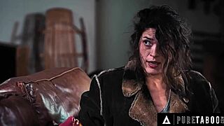 Victoria Voxxx tricks a married man with her monster cock deepthroat skills.