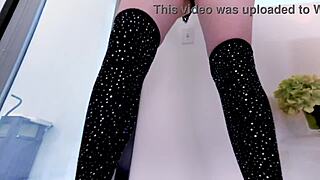 Ophelia rain swallows cum from huge cock in pov