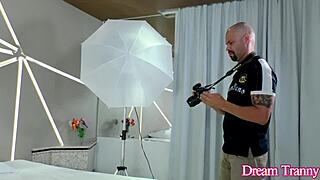 Horny tranny Julia Alves lends her big Latina booty