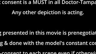 donna leigh undergoes tampa university entrance physical with spreading and humiliation