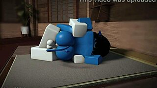 demon girl can't get enough of this monster cock, riding it hard