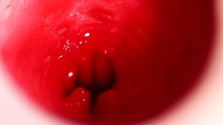 filled the camera with cum the best internal cumshot in the anal 4k