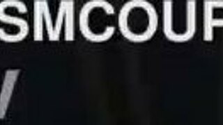 In this femdom fetish, the tattooed woman teases with armpit licking. Her hairy armpits drive the caged man wild with humiliation