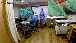 nikki star as nurse in tampa university entrance physical with close up assfucking and orgasm 😘