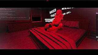 fucking another cuck's snowbunny girlfriend with monster cock