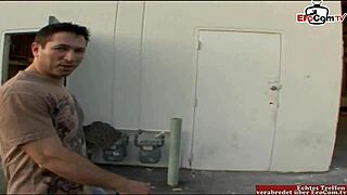 pussy cumshot for the blonde girl with natural tits