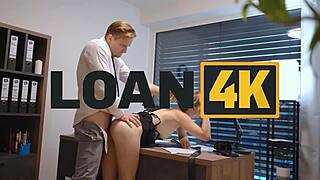 Loan4k hot office table sex is a result of a loan inquiry