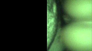 brunette housewife flashes ass in homemade trailer show