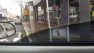 uber driver gets blowjob from neighbor's wife