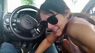 uber driver gets blowjob from neighbor's wife