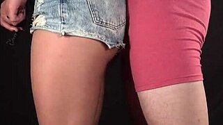 She Sincerely Likes Being Tied Up While I Fuck Her in Standing Doggystyle: Spreading Babe Sexy Colombian Tits Juicy Homemade Hairy Wet.