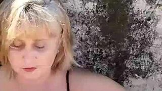 Is This Fetish Exhibitionism On The Beach Turning You On?