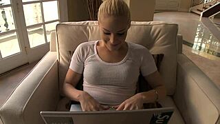 Ally Takes Sensual Bath With Lover And They Fuck Right There