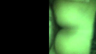 brunette housewife flashes ass in homemade trailer show