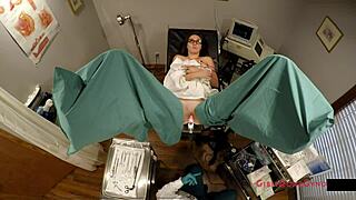 donna leigh undergoes tampa university entrance physical with spreading and humiliation