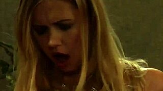 horny sophie submits as gorgeous lesbian slave, licking mistress to orgasm in femdom bdsm play