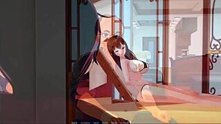 uh, call of nature part 1 walkthrough by hyperbolic flower with monster cock creampie and big tits action...