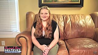 Smiling Chubby Nympho Rose Eats Ass And Swallows Cum